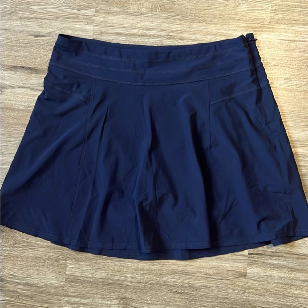 Athleta Dark Blue Mini Skirt